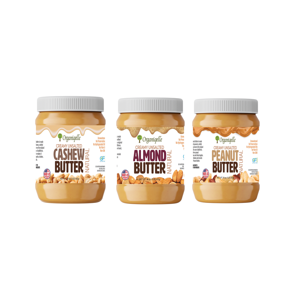 Natural Creamy Nut Butters