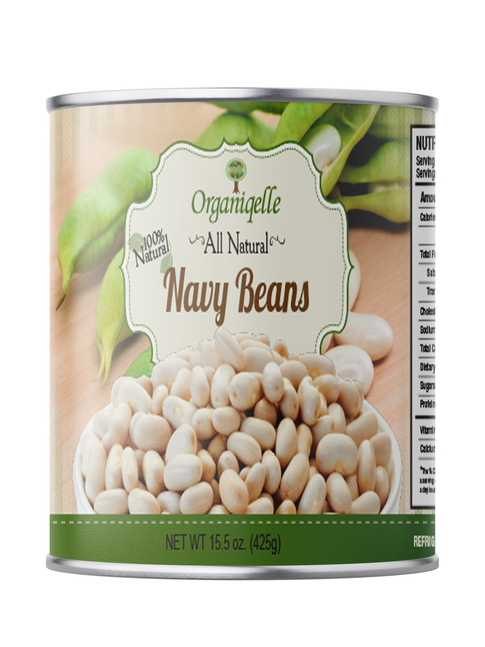 Natural Canned Navy Beans
