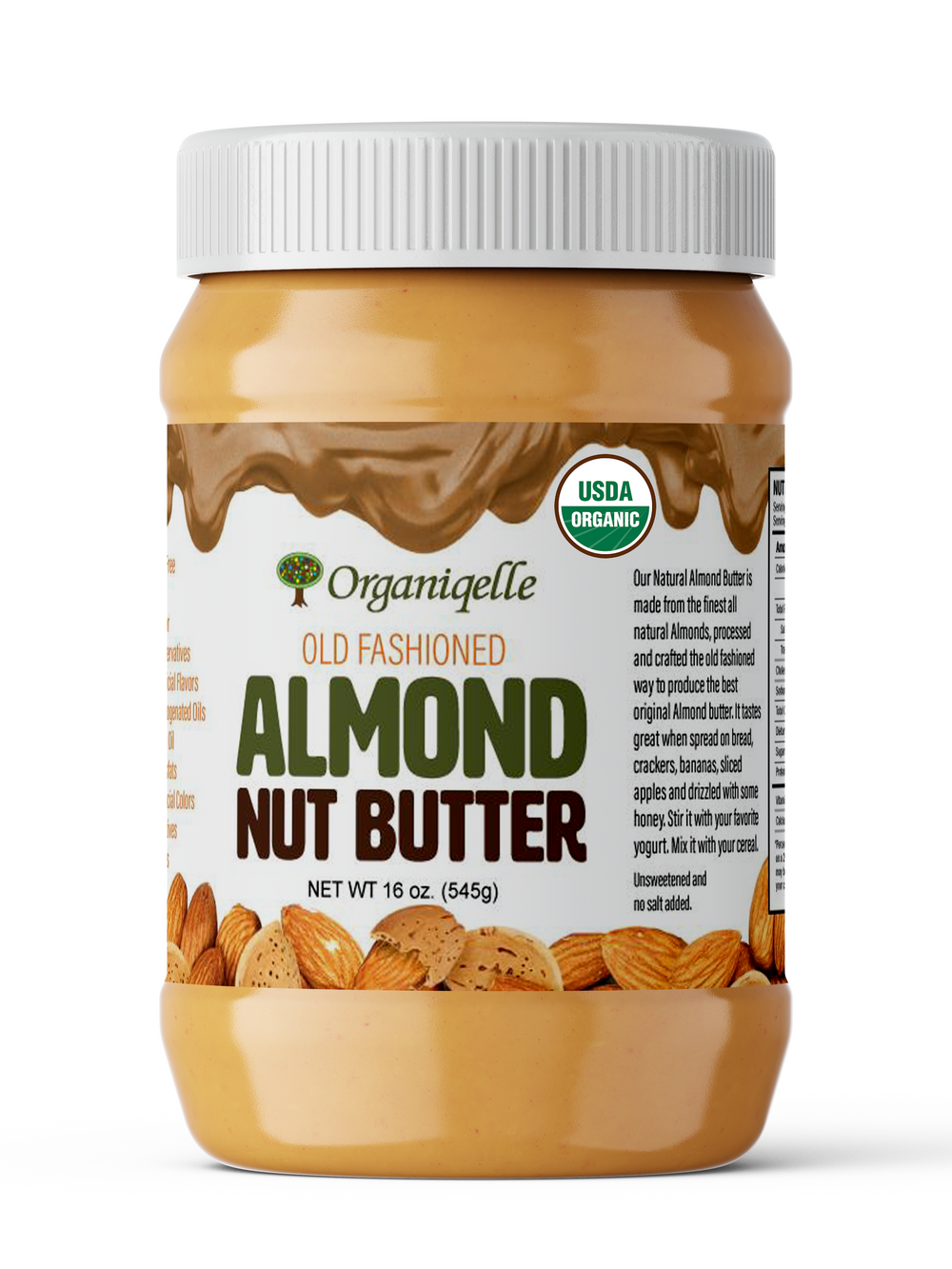 Organic Creamy Almond Butter