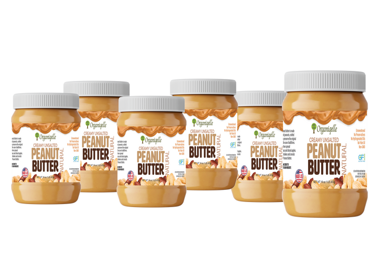 Promotion: Buy 5 Natural Creamy Unsalted Peanut Butter jars get 6th Jar Free