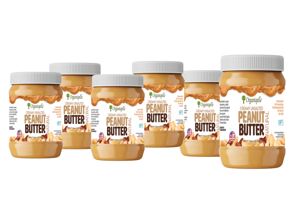 Promotion: Buy 5 Natural Creamy Unsalted Peanut Butter jars get 6th Jar Free